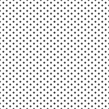 Seamless siyah beyaz İsviçre Shweizerkreuz Cross modeli