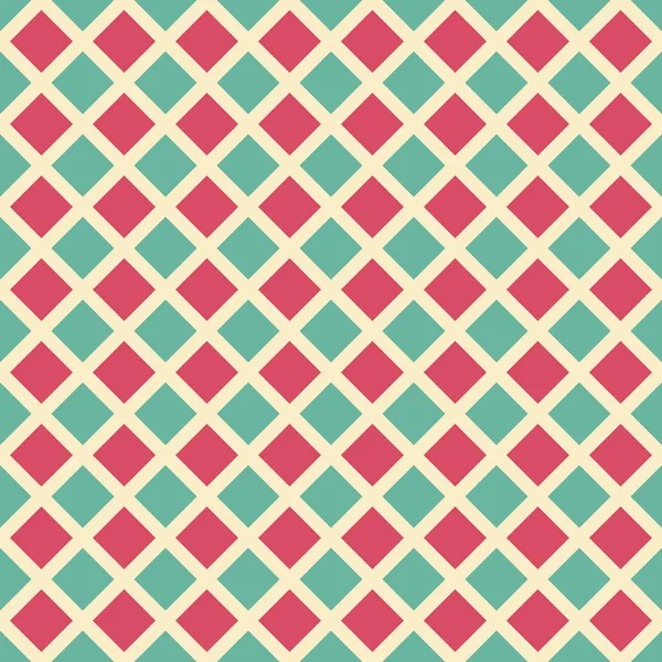Nahtlose Geometrische Quadratische Muster Hintergrund — Stockvektor