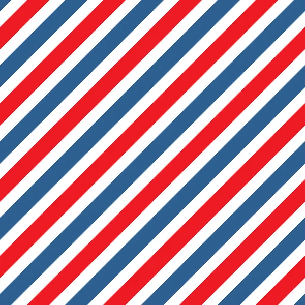 Seamless Stripe Pattern Background Red Blue — Stock Vector