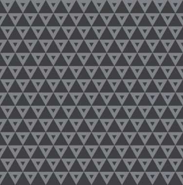 Sorunsuz vintage dekoratif üçgen desen