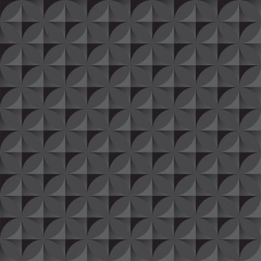 Sorunsuz siyah soyut geometrik karanlık gölge tarafı desen