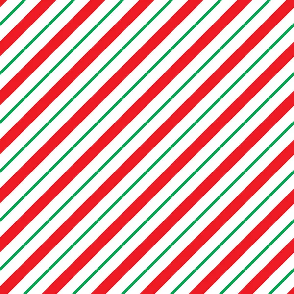 Rayures de Noël sans couture enveloppant modèle de papier — Image vectorielle