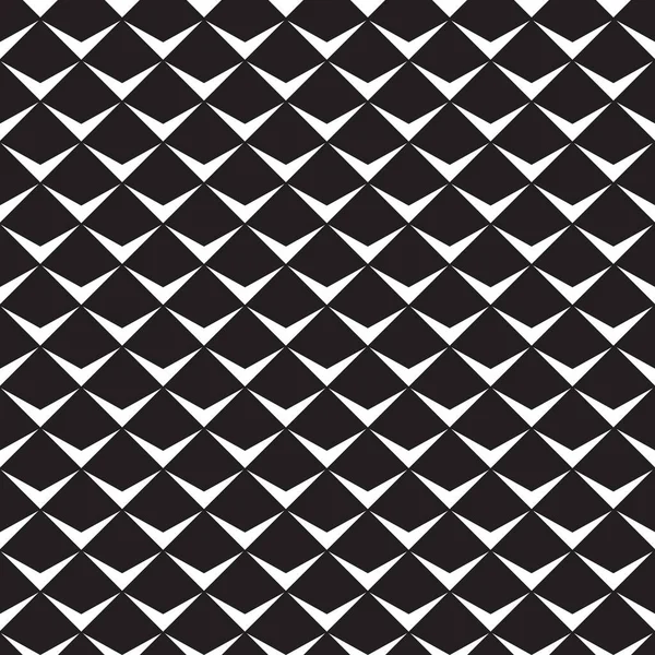 Seamless Abstract Geometric Pattern Black White — Stock Vector