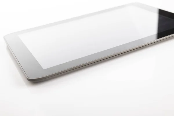 Tablet del computer. Un dispositivo elettronico mobile personale nero — Foto Stock