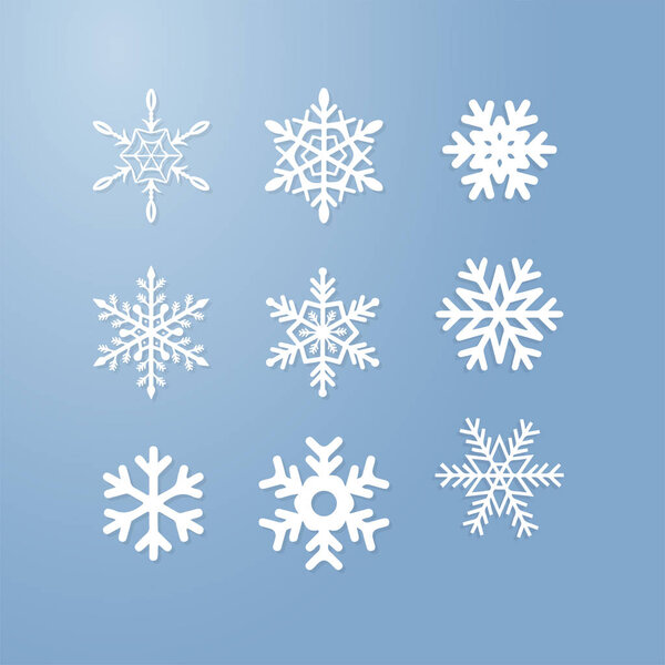 SNOW FLAKE SET - Winter Season
