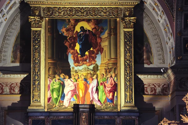 Malarstwo religijne w kościele — Zdjęcie stockowe