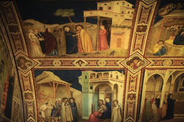 Tavan Assisi Saint Francis Kilisesi