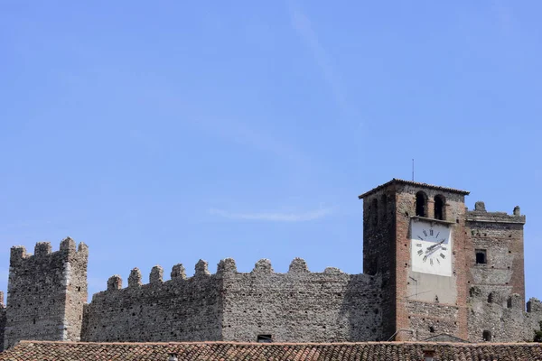 Kasteel van Ponti Sul Mincio — Stockfoto