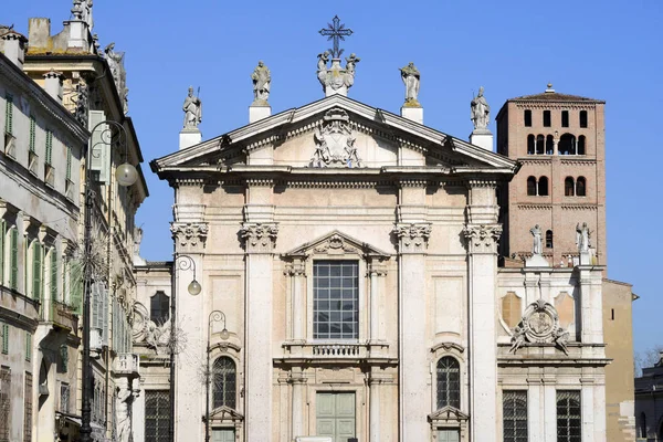 Katedrála Mantova — Stock fotografie