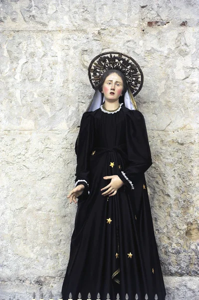 성 마리아의 조각상 — 스톡 사진
