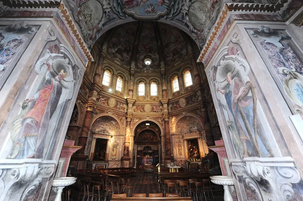 Interno Della Chiesa San Maria Della Città Crema Lombardia Italia — Foto Stock