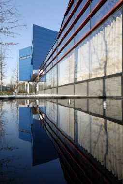 Yan genelolarak Desio şehir, Lombardiya, İtalya, 06-02-08 teknolojik kutup