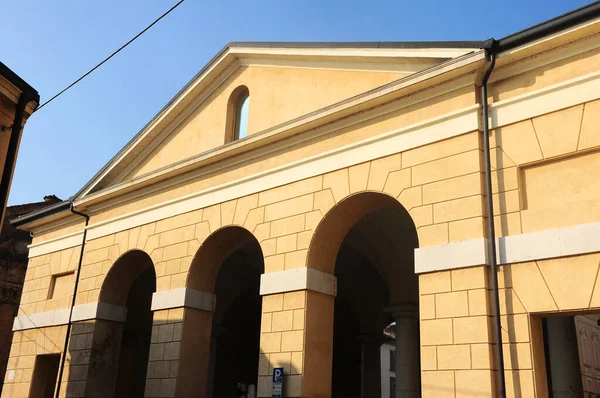 Austro Ungarik Markt Stad Crema Lombardije Italië — Stockfoto