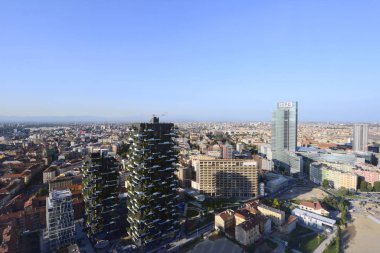 Milano, Lombardy 'deki Dikey Orman Sarayı, 02-09-14