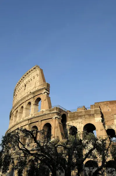 Római Kolosszeum Róma Városában Lazio Olaszország — Stock Fotó