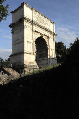 Tito İmparatorunun Yayı, Roma şehrinde, Lazio, İtalya, 28-05-10