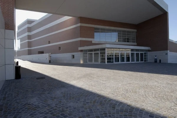 Detalle Del Nuevo Teatro Común Ciudad Vicenza Veneto Italia Fotos de stock libres de derechos