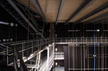 Vicenza, Veneto, İtalya 'nın Yeni Ortak Tiyatrosu' nun Arkasında 20-12-07