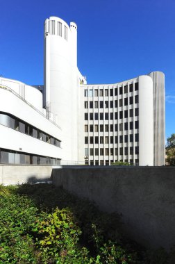 Milano, Lombardiya, İtalya 'daki Beyaz Saray Manzarası, 30-03-12