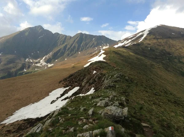 Mountain Range Gino Top Lombardije Italië — Stockfoto