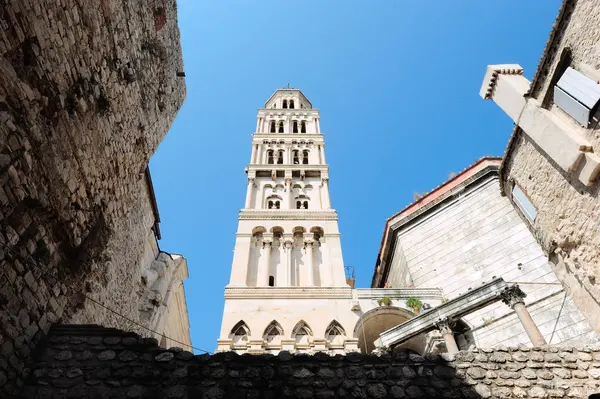 Catedral Saint Doimo Cidade Spalato Croácia — Fotografia de Stock