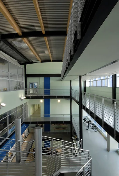 Treppenhaus Bürobereich Des Neuen Technologischen Pols Der Stadt Desio Lombardei — Stockfoto
