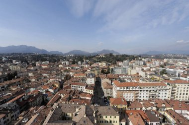 VARESE, LOMBARdy, ITALY, 27-04-08 ŞEHRİ PANORAMİK