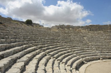 SEGESTA 'NIN GREEK TEMPLE SICILY, İTALYA, 30-08-10