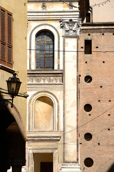 Détail Église Saint Andrew Dans Ville Mantova Lombardie Italie — Photo