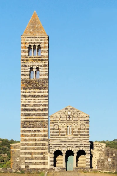 Kościół Esesmanów Trinność Sakcarii Sardynii Włochy — Zdjęcie stockowe
