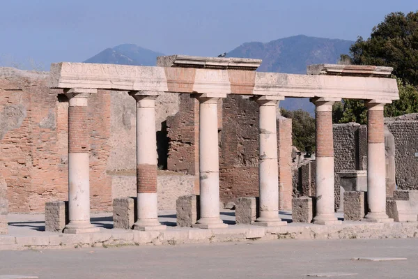 Sitio Arqueológico Pompei Campania Italia — Foto de Stock