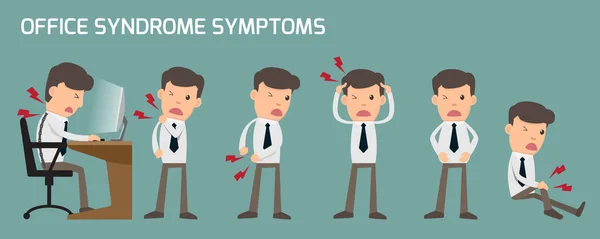 İş adamı var office Sendromu belirtileri ve organlara etkisi 