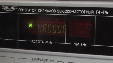 radioelectronic equipment measuring equipment, oscilloscope's