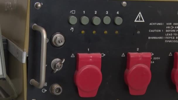 Équipement radioélectronique équipement de mesure, oscilloscope — Video