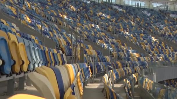 Narodowy kompleks sportowy "Olimpijski" Kijów — Wideo stockowe