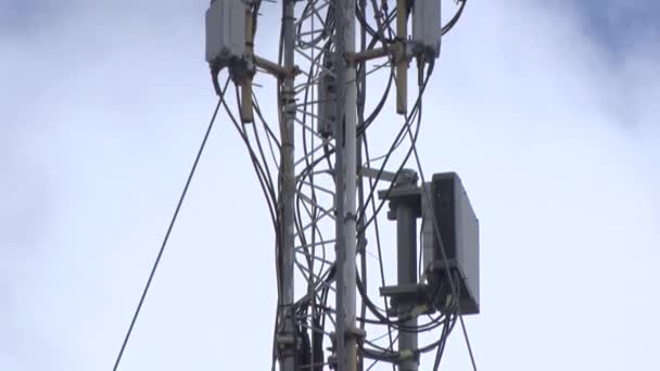 Base stations of mobile cellular operators — Stock Video