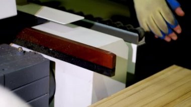 wood chipboard edge gluing equipment
