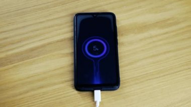 Telefonunu şarj et. Pil göstergesi