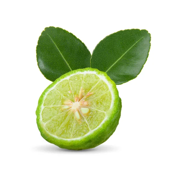 Bergamot Bílém Pozadí Herb Pro Zdraví Gergamot Výška Vitamín Vitamín — Stock fotografie