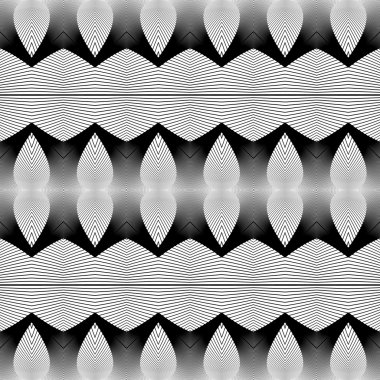 kesintisiz tek renkli dekoratif desen tasarım