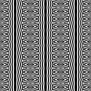 kesintisiz tek renkli geometrik desen tasarım