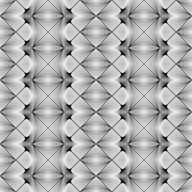 kesintisiz tek renkli dekoratif desen tasarım