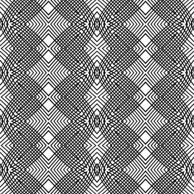 kesintisiz tek renkli ızgara desen tasarım