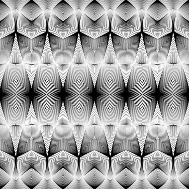 kesintisiz tek renkli dekoratif desen tasarım