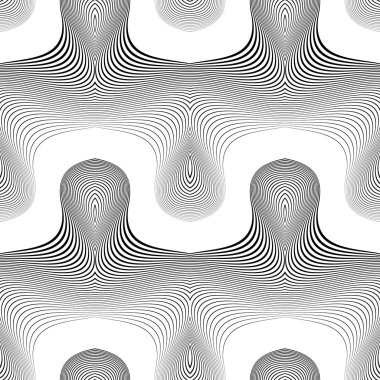 Sorunsuz tek renkli sallanan desen tasarım