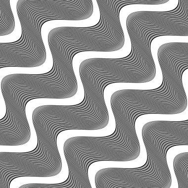 Sorunsuz tek renkli sallanan desen tasarım