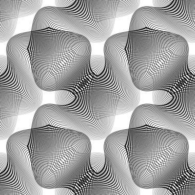 kesintisiz tek renkli ızgara desen tasarım