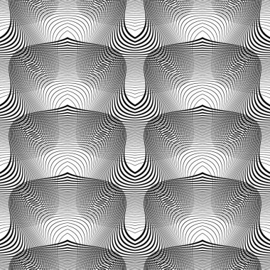 kesintisiz tek renkli ızgara desen tasarım