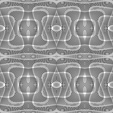 kesintisiz tek renkli ızgara desen tasarım