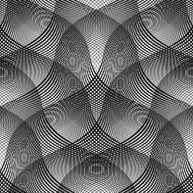 Sorunsuz tek renkli sallanan desen tasarım